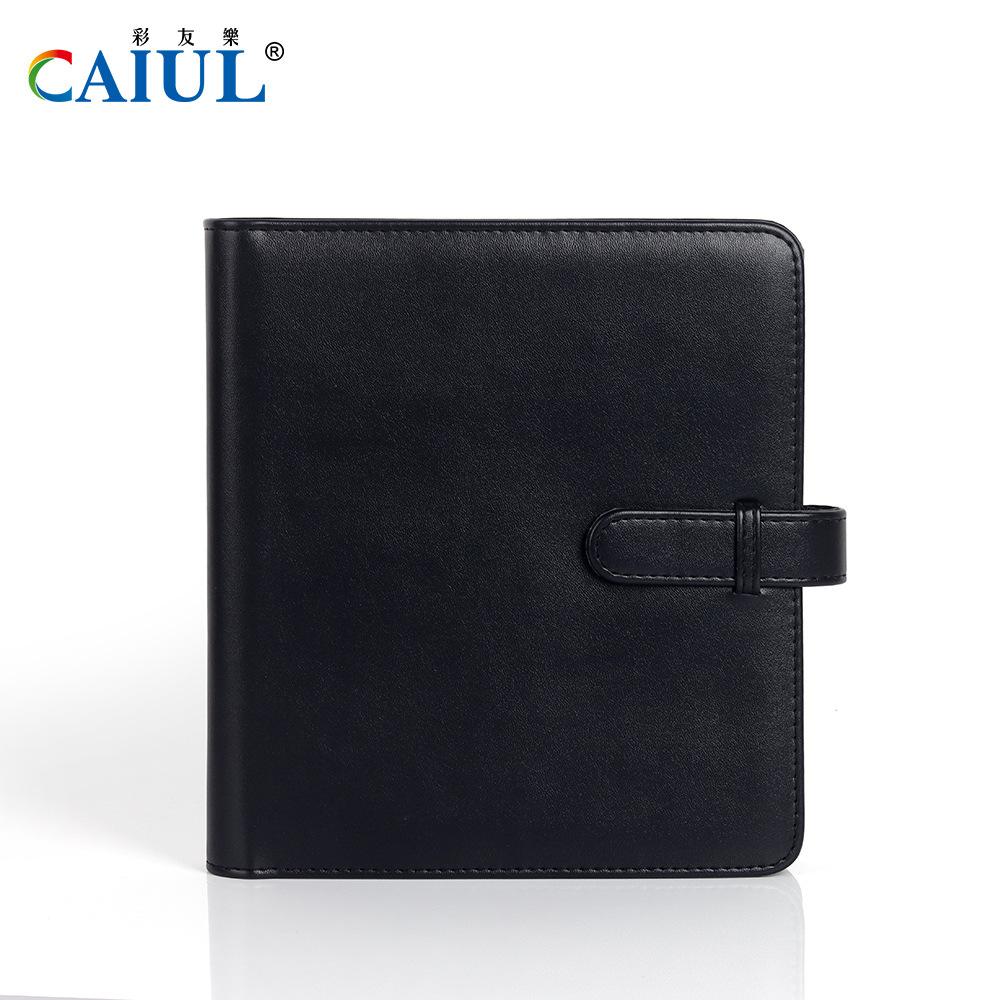 PU Square Card Photo Album Solid 288 Pockets Large Capacity Storage for Instax Camera Polaroid Album Photocard Holder