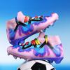 Football shoes boys and girls teenagers students tf broken nails artificial turf AG nails leather foot competition training shoes