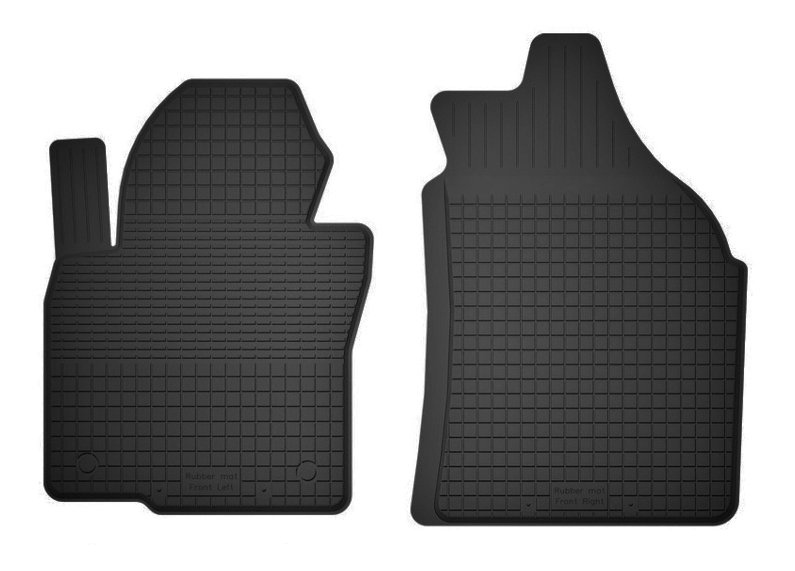 Tappetini auto anteriori in gomma, universali per: BMW X1 F48 SUV (2015-2019)