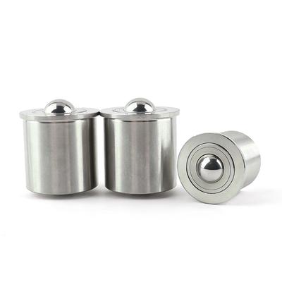 Diameter14/18/2mm All Stainless Steel Ball Rollers Ball Face Up Transfer Units Press Fit Roller Ball Set Screw