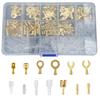 VitalBloom Terminal Set 280 Pieces Bifurcated Gold Bullet Terminal Double