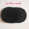 5pcs/lot 10/12cm Fireproof Incense Burner Mat with Black Aluminum Foil for Sandalwood Incense Coil Flame Retardant Cotton Pads 7