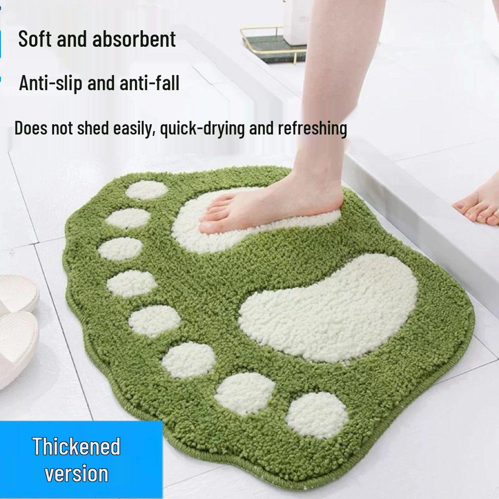Absorbent Anti-Slip Floor Mat for Entryway, Bathroom, Kitchen, and Hallway