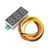 5PCS 0.28 inch 3-wire LED Digital Voltmeter DC0-100V Car Mobile Power Voltage Tester Red Green Blue Yellow White