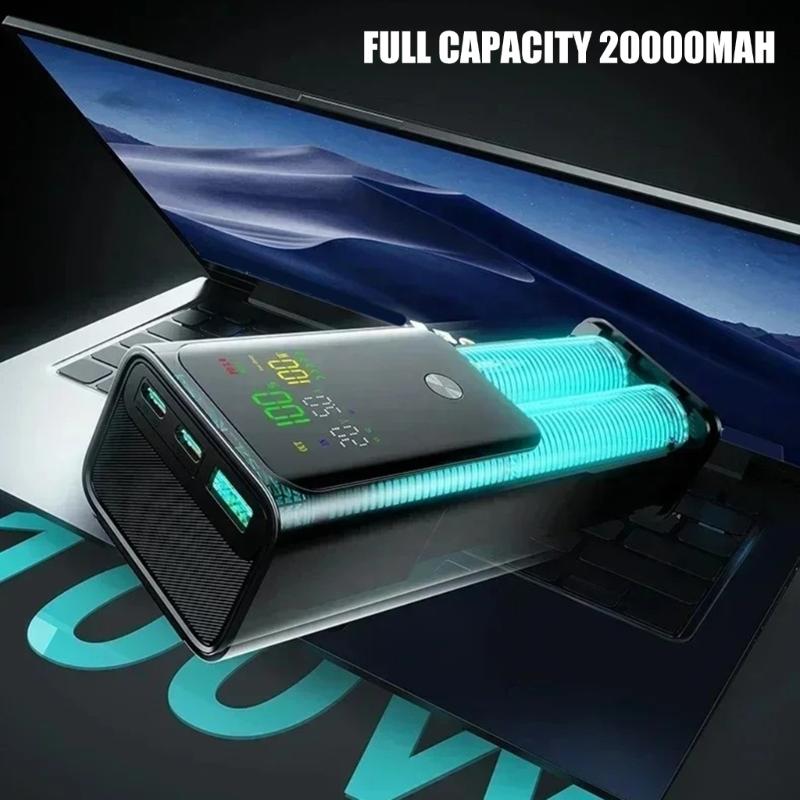 100W Fast Charging Power Battery Holder Case 21700x4 Enclosure for Simple Assembly and Multiple Device Compatibility