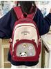 Fresh Sweet Backpack For School With Fabric And Spacious Design