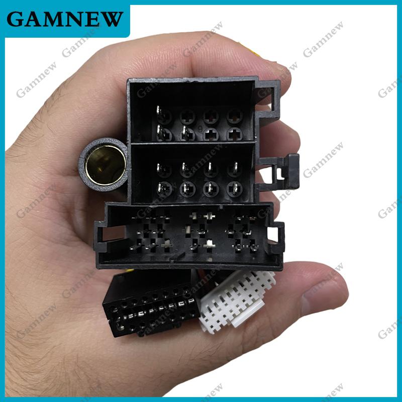 16Pin Car Wiring Harness Adapter With Canbus Box Decoder Android Radio Power Cable For Beijing X3 Zhida X3 2019-2021