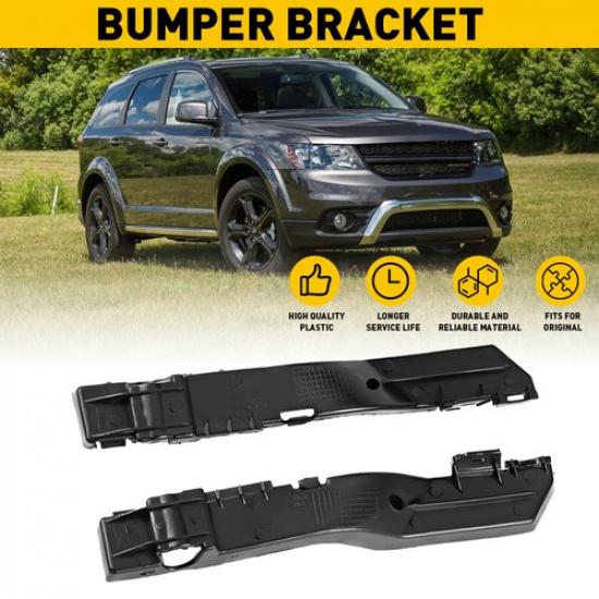 Bumper Bracket Set For 2009- Journey Driver Front and Passenger Side