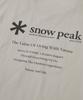 Snow Peak Clend Hybrid S/S T-Shirt GS-S26MMDTS56 T-shirt, Short Sleeve, Men's/Women's, OFF WHITE, M
