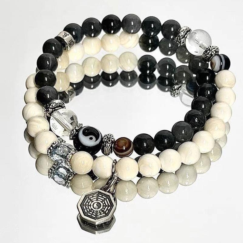 Mounta ghot flower beaded bracelet women  national tyle retro new bracelet autumn peronalized veratile jewel