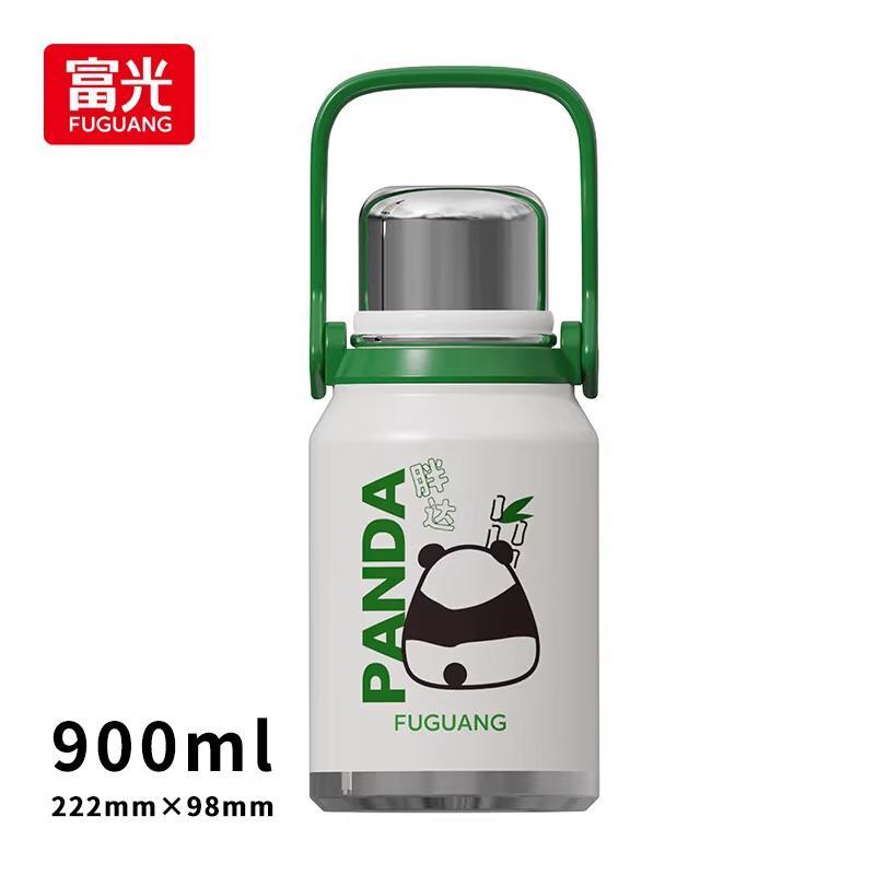 FUGUANG Panda Series Cute 900ml Insulated Thermos Cup