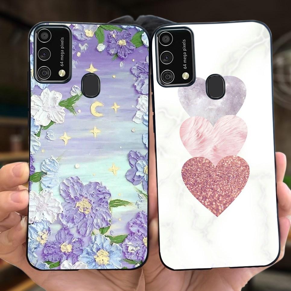 For Samsung Galaxy M31 M21s F41 Case Cute Lovely Fashion Phone Cover Soft Silicone Funda For Samsung M21s M31 F 41 Cases Capa