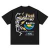 Übergroßes Mode Grafik Baumwoll-T-Shirt Herren Damen Kurzarm Sommer Rundhals Luxusmarke Streetwear Unisex Sommer
