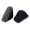 Lucullan Rubber Tire Shine Sponges Multi-Purpose Mesh and Microfiber Applicator Pad For Glass Scrubing and Drying