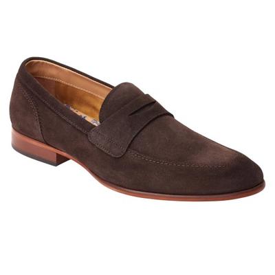 Mens Bruno Leather Penny Loafers