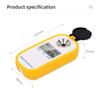Precision Digital Alcohol Refractometer ATC Alcohol Tester 0-80% Spirit Alcohol Meter 0-50% Beer Grape Wine Refracto Meter