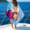 1pc Frozen5 Beach Towel with Custom Name, Beach/Swimming/Bath/Picnic/Camping Towel, Suitable for Seaside Beaches