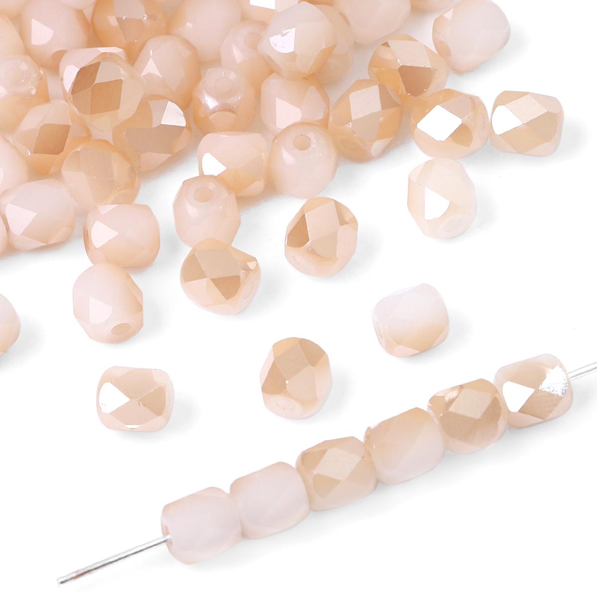 

20 шт./пакет 5x6 мм граненые хрустальные бусины ручной работы однотонные блестящие цвета свободные бусины-разделители для ожерелья, браслета, серьг DIY Изготовление ювелирных изделий шампанского