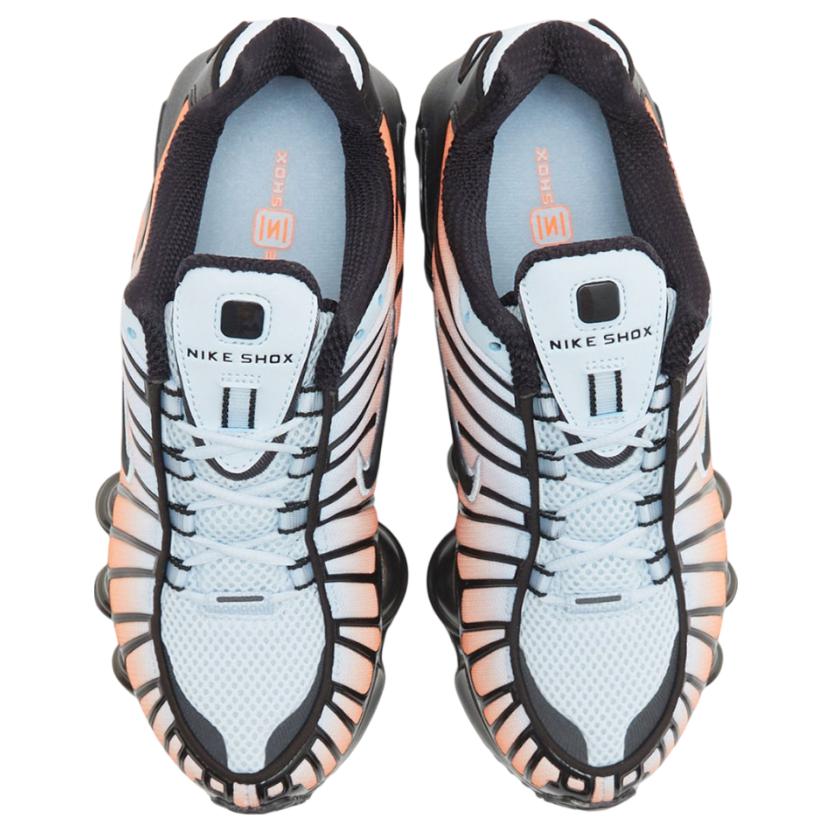 Nike Shox TL Blue Tint Orange Women Sneakers Black Total-Orange AR3566-401