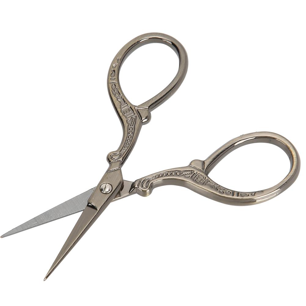 Retro Scissor Vintage Embroidery DIY Hand Made Cross Stitch Craft Sewing Accessories(Bronze )