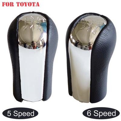 Hoge Kwaliteit Handmatige 5/6 Versnellingspookknop Leer Stofhoes Kofferbakhoes Voor Toyota Corolla AYGO Verso RAV4 YARIS VITZ Auto Styling