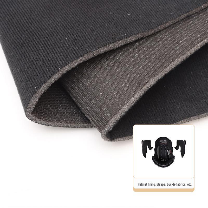Brushed Cloth Helmet Lining with Sponge Composite for Sports Protective Gear
