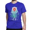 Vintage River Flows In You T Shirt For Men Pure Cotton T Shirts Princess Mononoke Ghibli