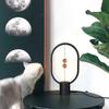 LED Table Lamp - NETTLIFE - Balance Lamp Morden - Black - Metal - Integrated LED