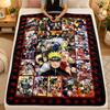 Flannel BlanketNaruto Warm Soft Throw Blanket for Indoor Sofa Bed Living Room Use