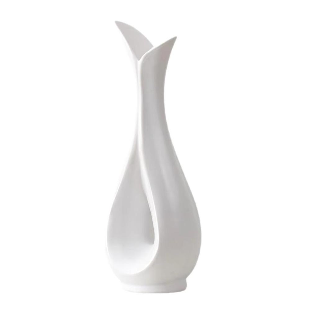 Handmade Decorative Vase Irregular Shape Table Vase Simple Flower Arrangement Ornament  Office