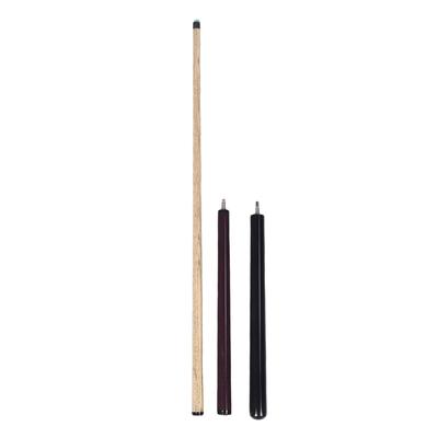 Jump Break Cue 3 Pieces 4.6FT Wood Jump Break Pool Cue Stick with 14mm Tip for Billiard Accessories