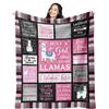 Flamingo Pattern Blanket Decoration Flannel Soft Comfortable Home Blanket Warm Blanket Birthday Gift