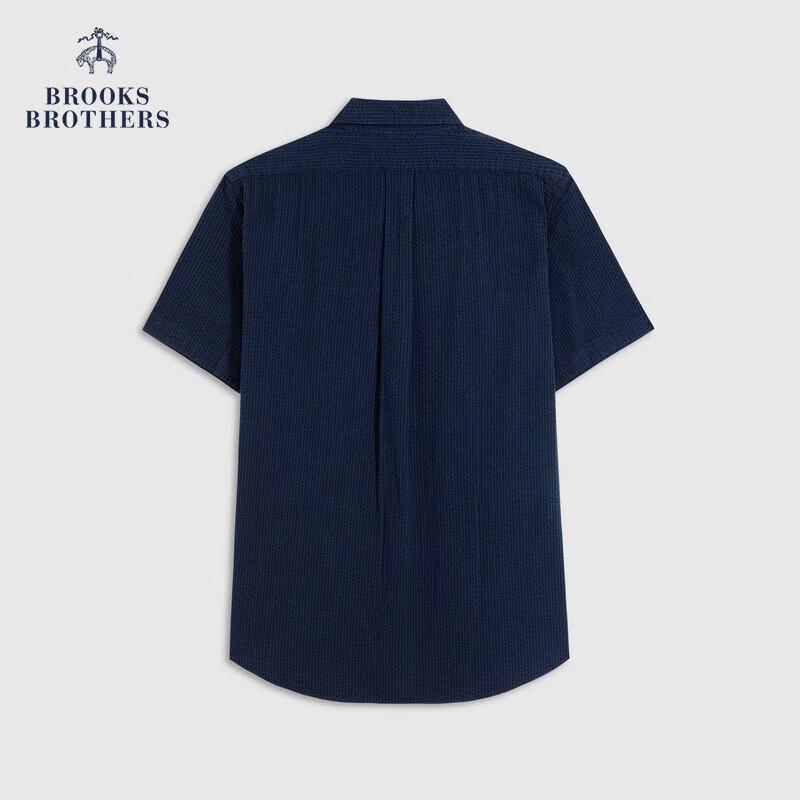 Brooks Brothers Men s Seersucker Pocket Casual Shirt L