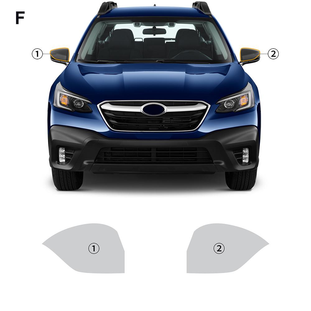 For Subaru Outback 2020 2025 2025 Paint Protection Film Clear Bra PPF Anti Scratch Pre Cut Car Body 0.2MM Film Covers