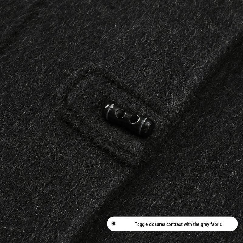 FivePlus Women's Korean Style Long Wool Blend Winter Coat