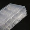 100pcs/set 30mm Clear Coin Capsule Holder Case Transparent Collectable Coin Storage Box for Commemorative Coin Medal Container