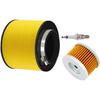 Road Passion 17254-HN5-670 Luftfilter & Ölfilter & Zündkerze Kompatibel mit Honda Rancher TRX350FE TRX350FM TRX350TE TRX350TM 2000-2006/ Foreman