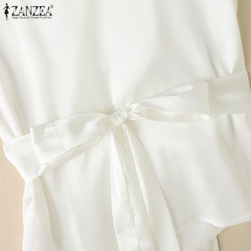 ZANZEA Women Summer V-Neck Casual Sleeveless Tank Tops