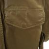 Diesel Faux Leather Coat XS Khaki Women Used