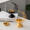 Metal Censer Craft  Delicate Five Pointed Star High Footed  Censer  for Home Office