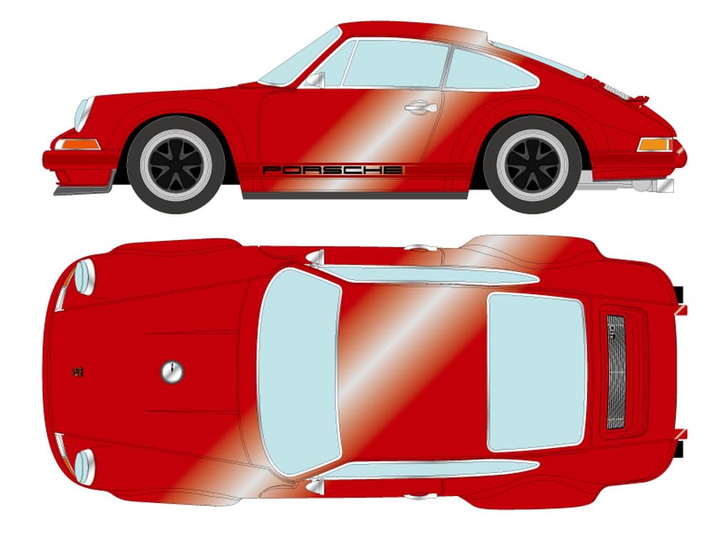 

Makeup VISION Singer 911 Coupe Dark Candy Red Finished Product 1/43 (964)