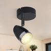Ceiling Spotlight - NETTLIFE - 1 Bulb - 350° Adjustable - 4W LED - Black