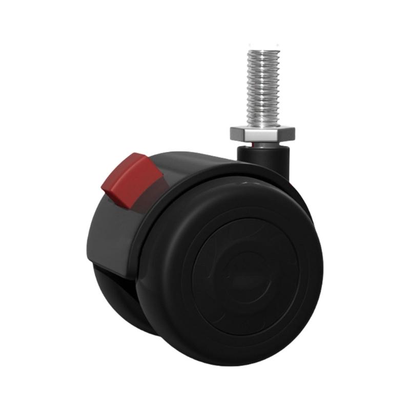 Chair Casters Wheel Smooth Rolling Not  Scratch Wheel High Load Capacity Chair Casters Noise Reduction for Various Chairs