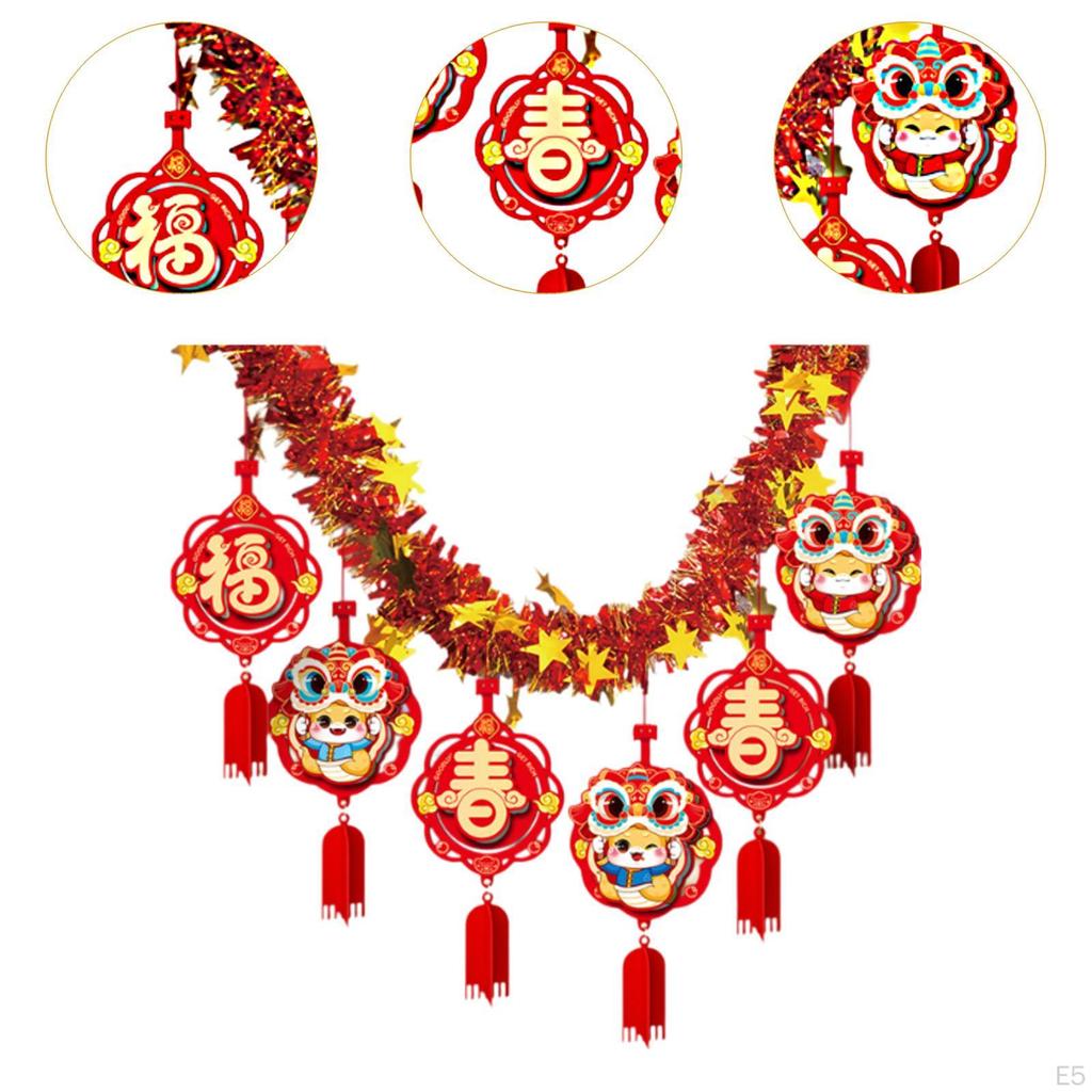 Dekoracja Sufitowa Roku Węża na Wydarzenia w Domu i Biurze