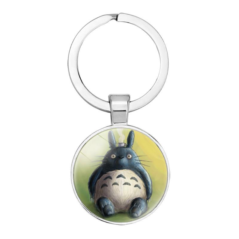 Adorable Totoro Keychain Cute Anime Design Perfect For Keys And Bags