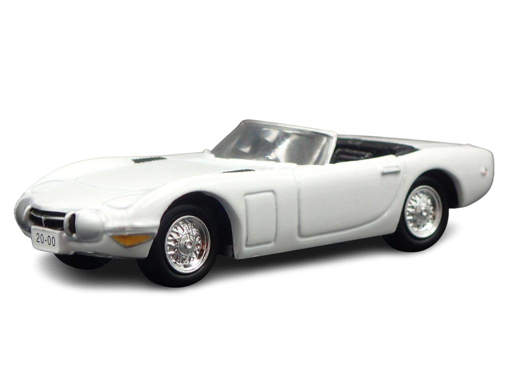 JOHNNY LIGHTNING 1:64 James Bond 007 "You Only Live Twice" 1967 Toyota 2000GT Diecast Model Car, White [Parallel Import]