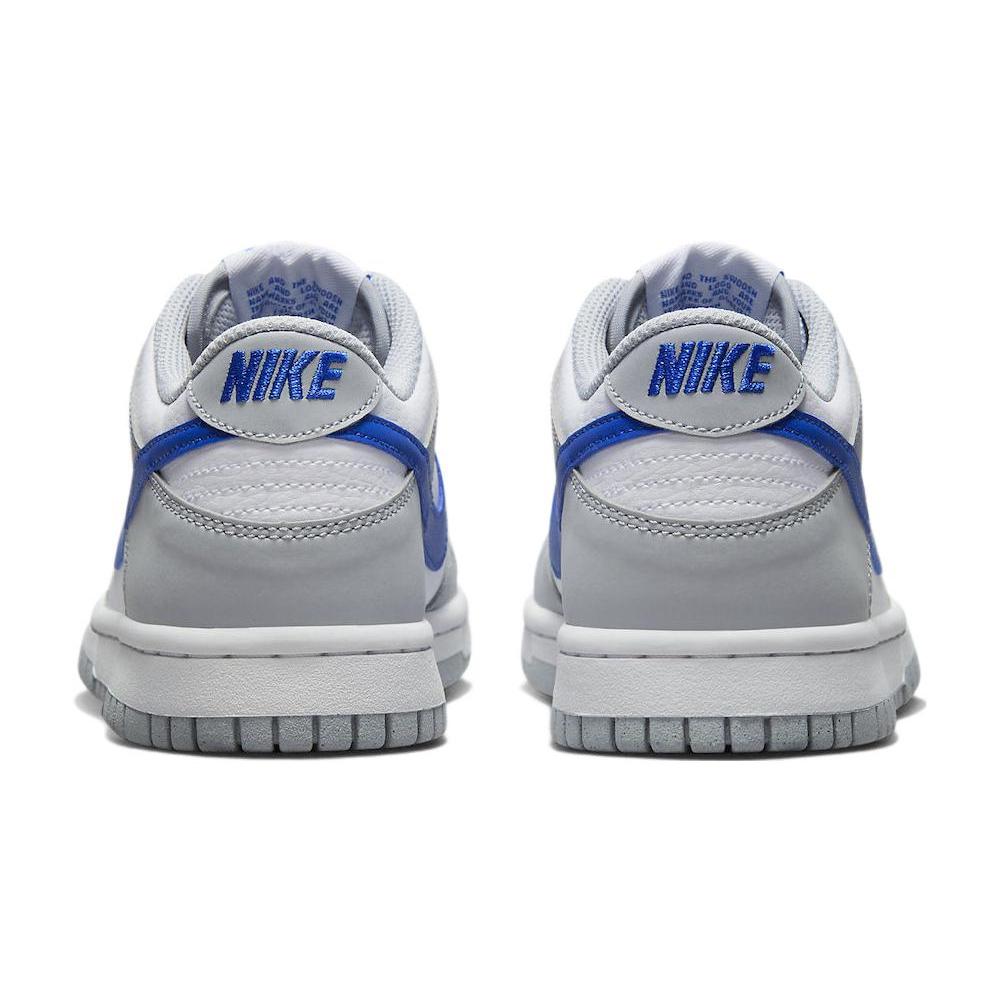 Nike Dunk Low Mini Swoosh Wolf Grey Game Royal GS FN3878-001