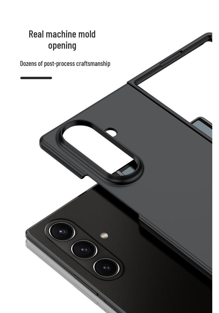 Samsung Z Fold7 Hülle: Matte Hautgefühl, Sturzsicher, Passt für Z Fold6/Z Fold5, Unisex-Design