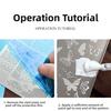 Flower Lace Nail Stencil 3D Lace Nail Stamp Template New Nail Printing Stencils  for DIY Nail Art