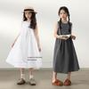 LUSON Mädchen Sommerkleid Ärmellos Koreanischer Stil
